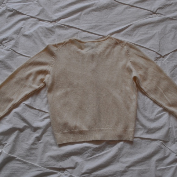 Rachel Max vintage-styled sweater with beadwork - Picture 4 of 4